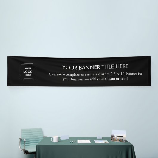 Logo de l'entreprise | Bannière d'entreprise moder (Salon professionnel)