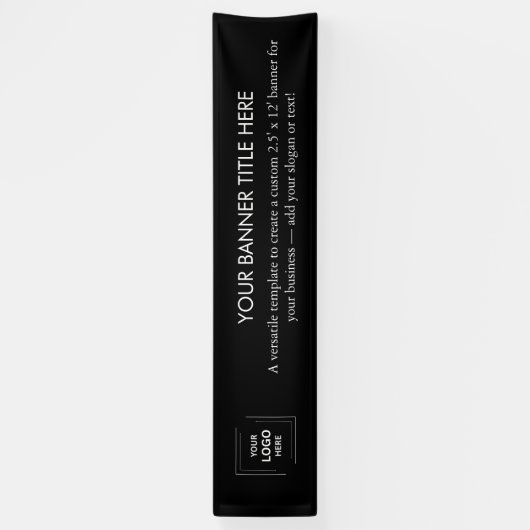 Logo de l'entreprise | Bannière d'entreprise moder (Vertical)