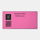 Logo de l'entreprise Code QR Hot Pink (Recto)
