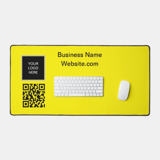 Logo de l'entreprise Code QR jaune (Clavier et souris)