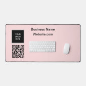 Logo de l'entreprise Code QR rose pâle (Clavier et souris)