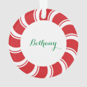 Logo de l'entreprise d'ornement acrylique de Noël (dos)