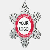 Logo de l'entreprise et texte Modèle ornement de N (Vue impression)