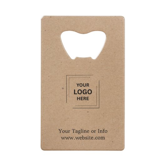 Logo de l'entreprise Kraft rustique pour la marque (Devant)