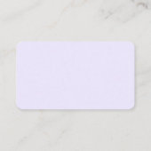 Logo de l'entreprise Modèle de carte de visite de (Dos)