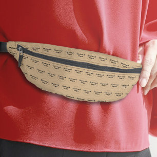 Logo de l'entreprise Motif sans couture sur Brown