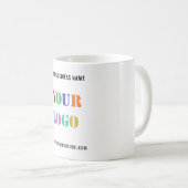 Logo de l'entreprise - Mug de café - Exemple Texte (Devant droit)