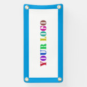 Logo de l'entreprise personnalisé Bannière promoti (Verticale)