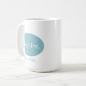 Logo de l'entreprise personnalisée - Cadeau de Mug (Devant gauche)