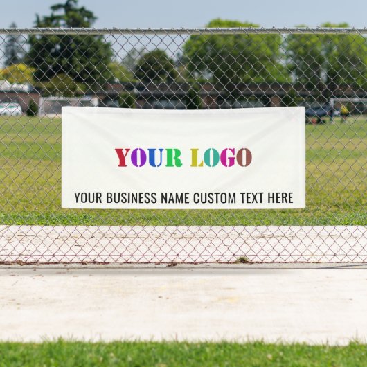 Logo de l'entreprise personnalisée et Bannière pro (En situation)