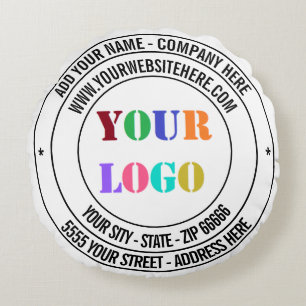 Logo de l'entreprise personnalisée et Coussin de c