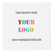 Logo de l'entreprise personnalisée et Cube promoti (Droite)