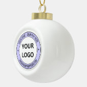 Logo de l'entreprise personnalisée et ornement de  (Droite)