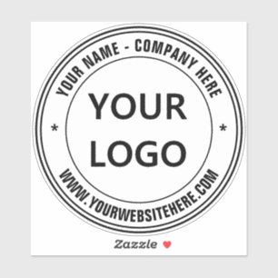 Logo de l'entreprise personnalisée et Sticker prom