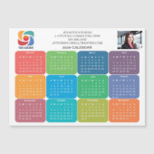 Logo de l'entreprise personnalisée Magnet du calen (Devant)