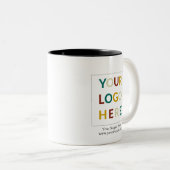 Logo de l'entreprise personnalisée Mug de logo per (Devant droit)