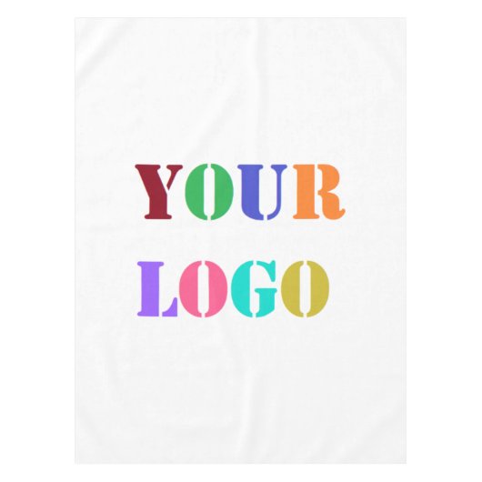 Logo de l'entreprise personnalisée ou nappe photo (Devant)
