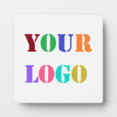 Logo de l'entreprise personnalisée Plaque de votre (Devant)