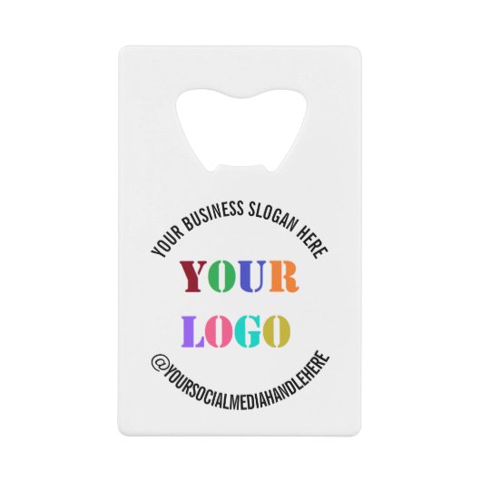 Logo de l'entreprise personnalisée Texte Carte de  (Devant)