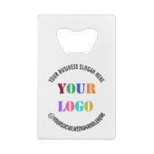 Logo de l'entreprise personnalisée Texte Carte de  (Dos)