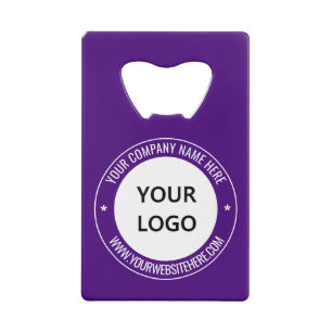 Logo de l'entreprise personnalisée Texte Carte de 