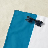 Logo de l'entreprise personnalisée Texte Serviette (En situation)