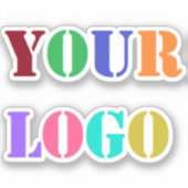 Logo de l'entreprise personnalisée Votre Sticker d (Recto)