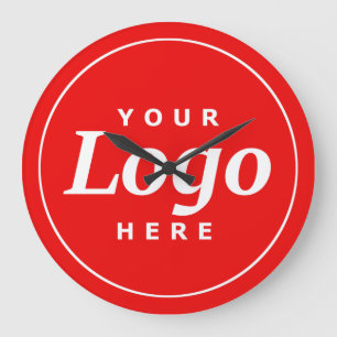Logo de l'entreprise rond grande horloge
