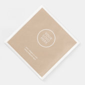 Logo de l'entreprise serviettes en papier d'entrep (Coin)