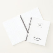 Logo de l'entreprise Simple White Elegant Carnet P (Intérieur)