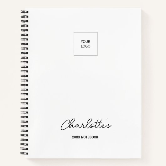 Logo de l'entreprise Simple White Elegant Carnet P (Devant)