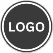 Logo de l'entreprise Sticker pare-chocs de fenêtre (Devant)