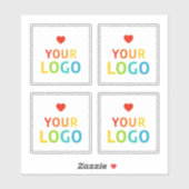 Logo de l'entreprise Stickers imperméables Étiquet (Feuille)