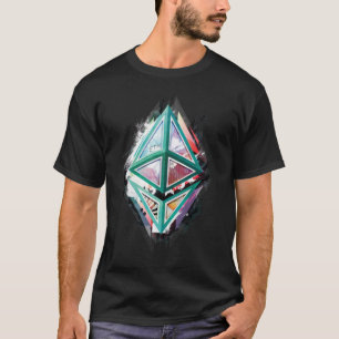 Logo de l'Ethereum Abstrait 01 T-shirt indispensab