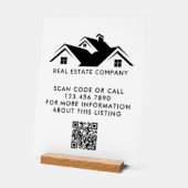 Logo de l'immeuble Open House Code QR personnalisé (Angle)