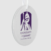 Logo de l'Université d'Albany (devant)