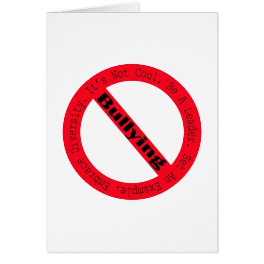 Logo de lutte contre l'intimidation par Shirley Ta (Devant)