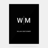 Logo de marque noire | Entreprise (Recto)