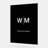 Logo de marque noire | Entreprise (Angle)