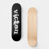 Logo de marque Victon Splatter Skateboard (Recto)