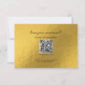 Logo de Merci d'affaires personnalisé Gold de luxe (Dos)