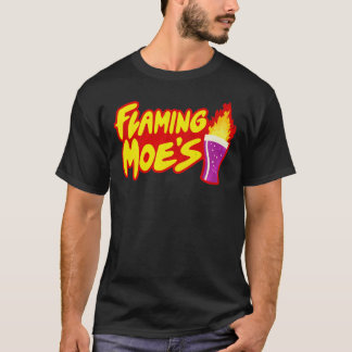 Logo de Moes flamboyantes T-shirt classique