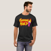 Logo de Moes flamboyantes T-shirt classique (Devant entier)