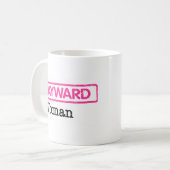 Logo de Mug avec Wayward Woman (Devant gauche)