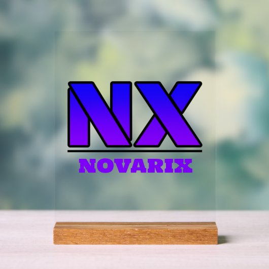 Logo de Novarix Acrylique (Neutre)