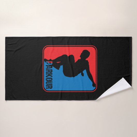 Logo de Parkour (Serviette de bain)