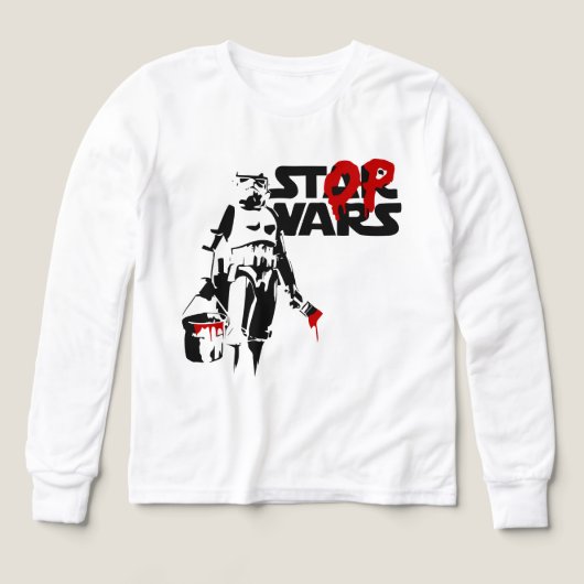 Logo de parodie Stop Wars (Motif recto)