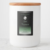 Logo de Parties scintillant douce Étiquettes de pr (Devant)