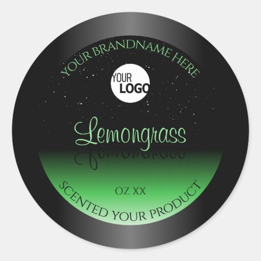 Logo de Parties scintillant Étiquette de produits  (Devant)