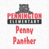 Logo de Pennington avec Sticker Durable Vinyl (Devant)